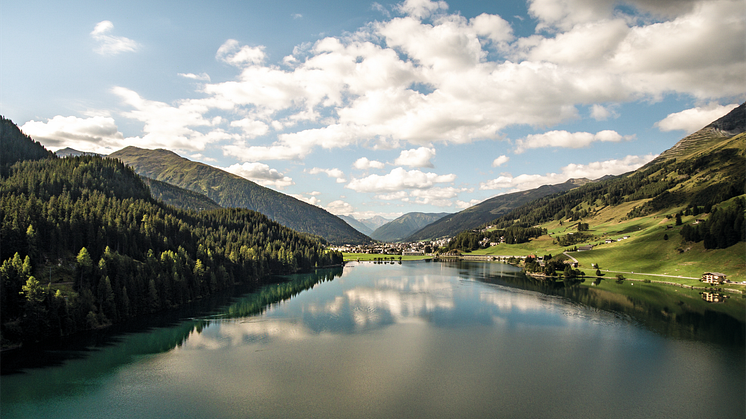 Davosersee in Graubünden. Copyright: Schweiz Tourismus