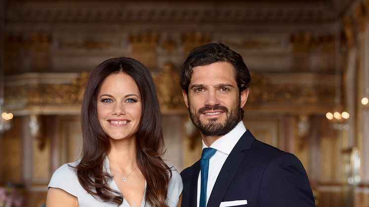 Prins Carl Philip och fröken Sofia Hellqvist