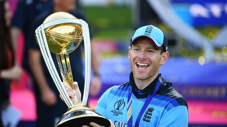 Men's white-ball captain Eoin Morgan has been awarded a CBE. Photo: Getty Images 