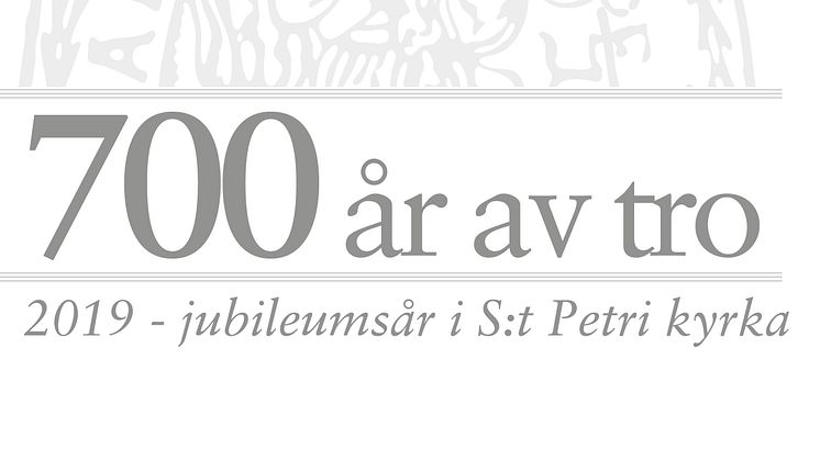 Presskonferens: S:t Petri kyrka 700 år, 1319-2019