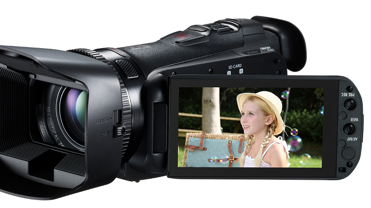 Vis dine kreative sider – Canon lanserer sin nye LEGRIA HF G25