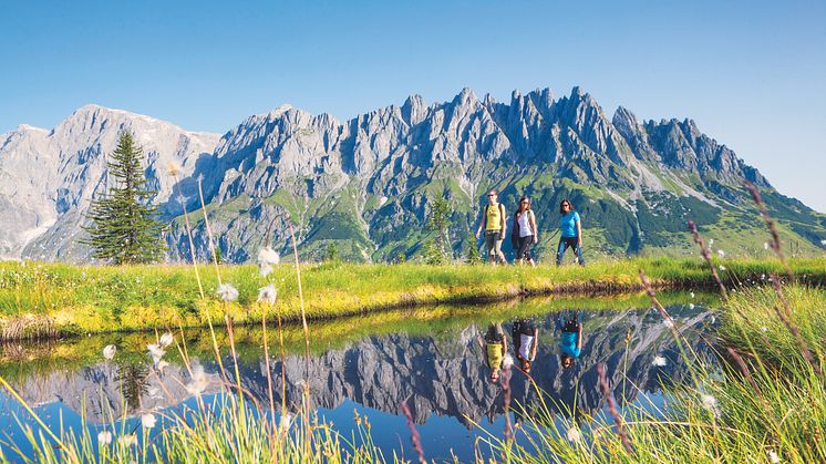 Fler svenska besökare till SalzburgerLand får resebranschens aktörer att presentera nya initiativ inför sommarsäsongen. Foto: SalzburgerLand Tourismus. 