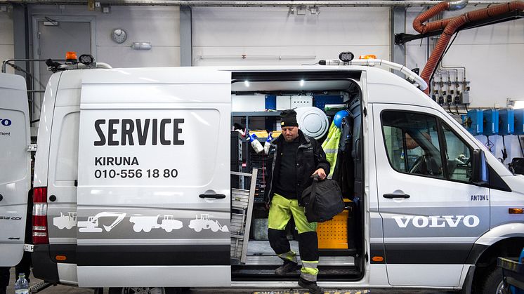 Anton Laitamaa har alltid gillat at plocka isär saker och meka, nu är han en av världens bästa Volvo servicetekniker.