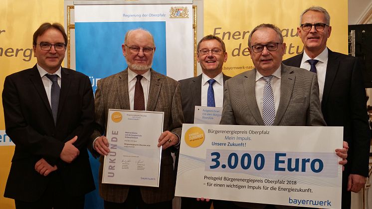 Preisverleihung Bürgerenergiepreis Oberpfalz_Manfred Klemm