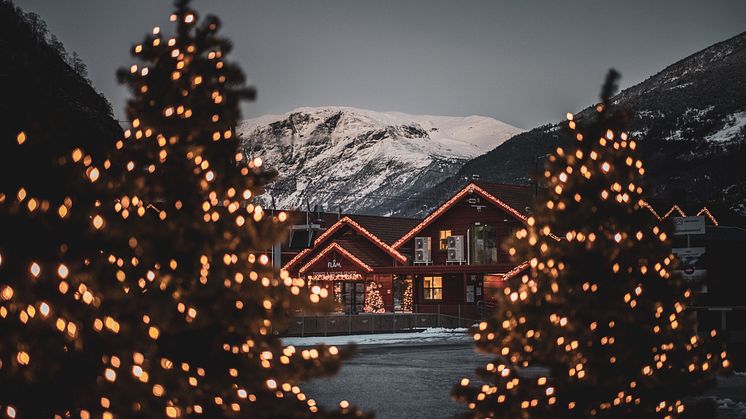 Jul i Flåm. Foto: Sverre Hjørnevik / Visit Flåm