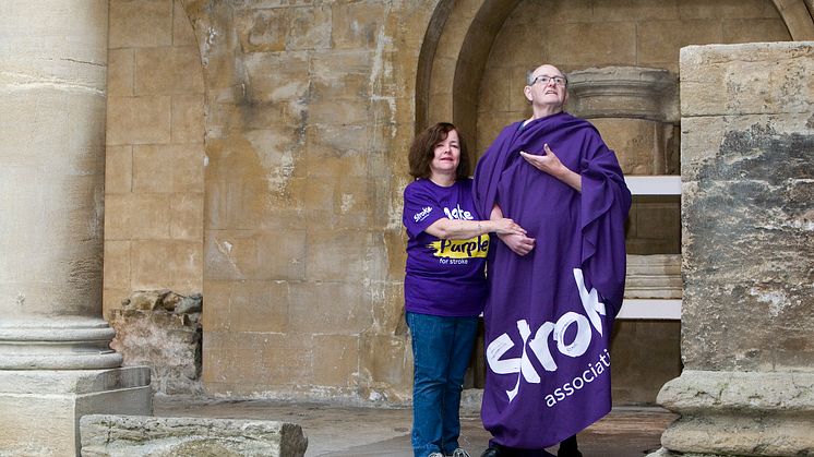 Bath stroke survivor finds his voice