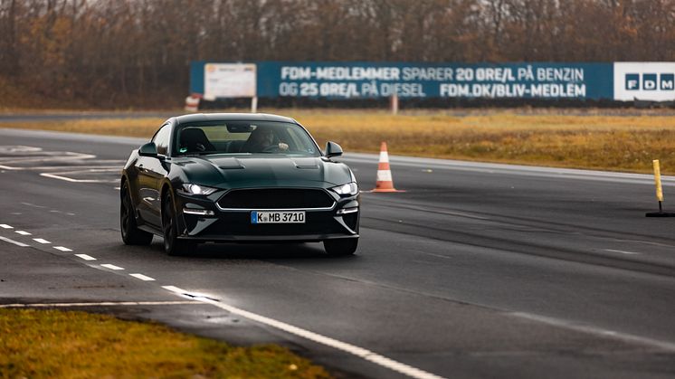 Ford Mustang Bullitt på Sjællandsringen