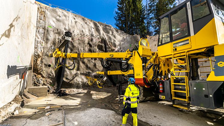 Oppstart av tunnelboring Østensjøbanen. Foto: Sporveien/Stian Olsson