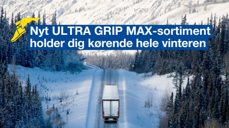 Goodyear lancerer ULTRA GRIP MAX-vinterdæk til lastbiler for at holde flåder i gang