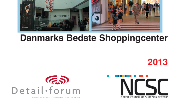 Danmarks Bedste Shoppingcenter 2013