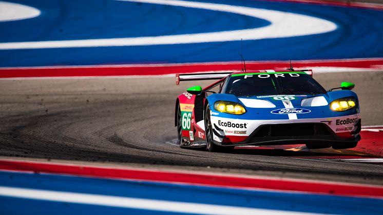 No.66 Ford GT at COTA 2016