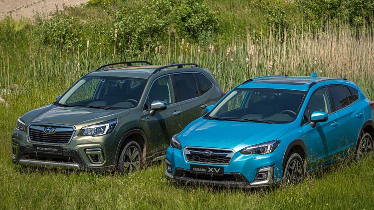 Subaru XV och Forester är de modeller som håller värdet bäst i sina respektive klasser.