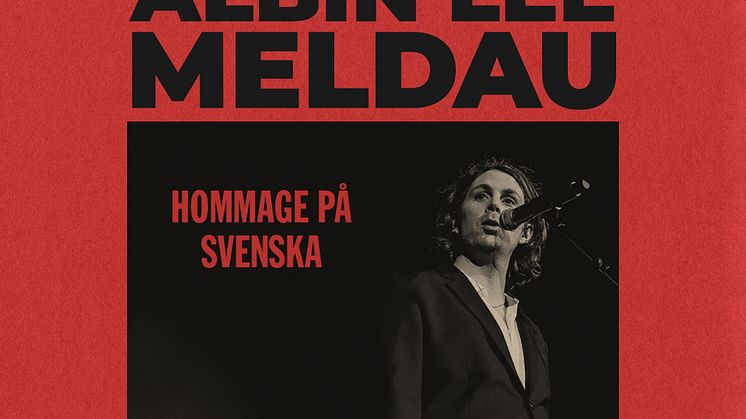 Albin Lee Meldau - turnéaffisch