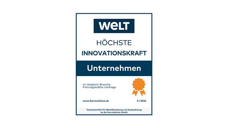 175 Unternehmen mit „höchster Innovationskraft“