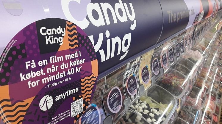 CandyKing lancerer sin største nordiske efterårskampagne nogensinde i et stærkt samarbejde med  SF Anytime.