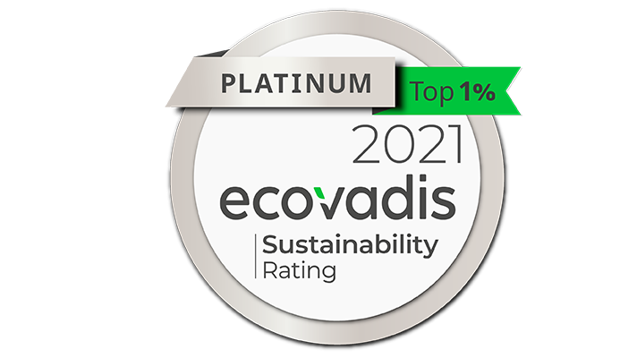 Toyota Material Handling Europe bland de 1 % bästa - behåller EcoVadis Platinarankning