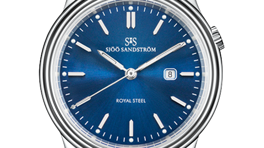 Royal Steel Classic 32mm Blue dial