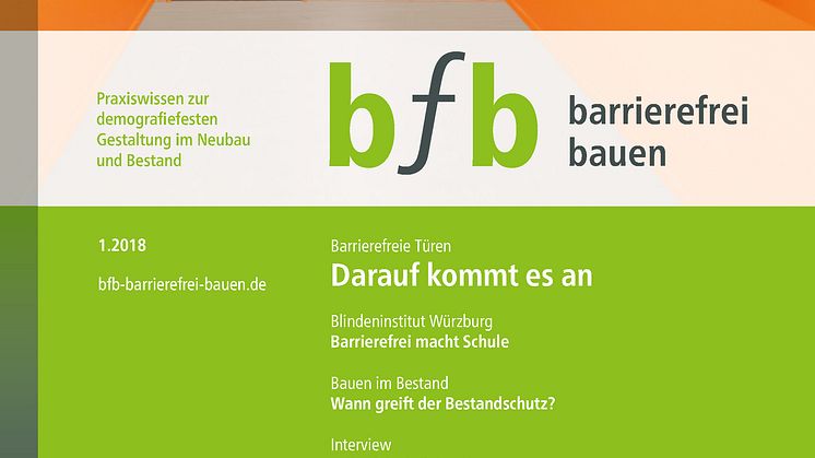 bfb barrierefrei bauen 1-2018