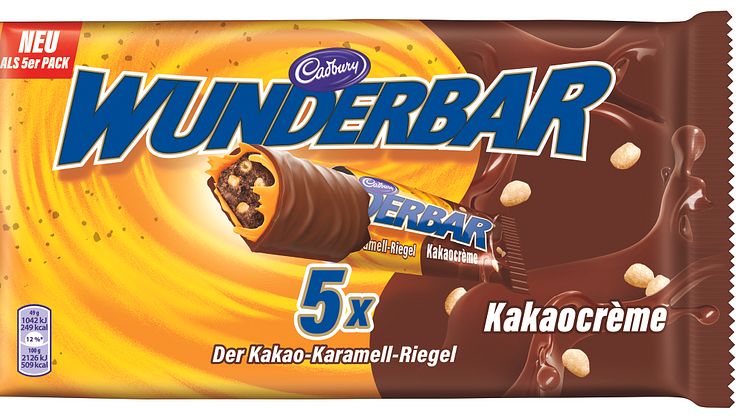 Mondelēz International launcht neue Sorte des Schokoriegels Wunderbar