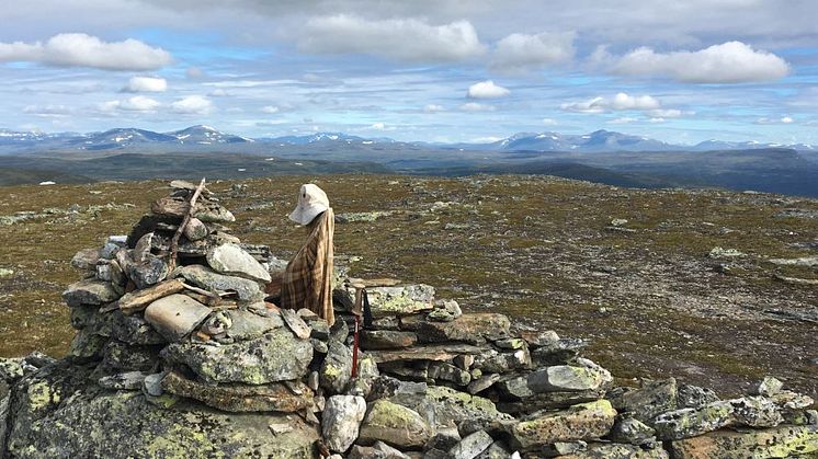 Fem toppar är en utmaning för fjällvandraren i Ramundberget.