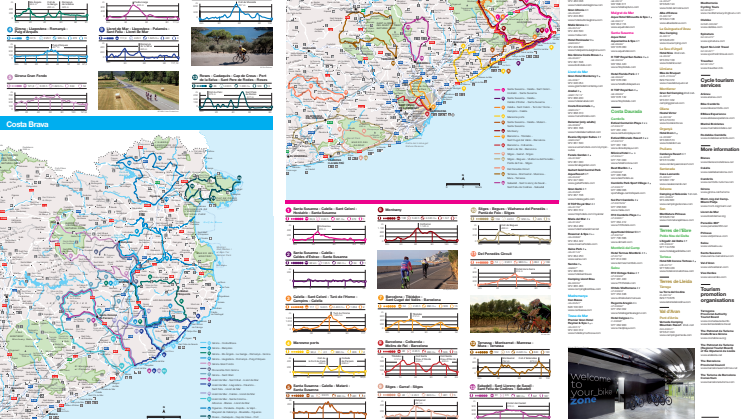 2018 - Road Cycling Map