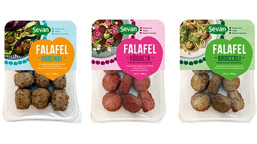 Köttbulleutmanaren falafel i ny kostym  – Sevan ska ta kikärtan in i husmanskosten med produktnyheter för kyldisken  