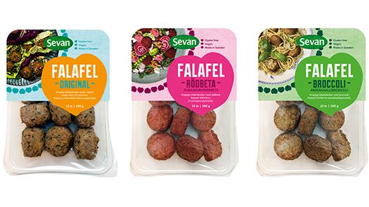 Köttbulleutmanaren falafel i ny kostym  – Sevan ska ta kikärtan in i husmanskosten med produktnyheter för kyldisken  