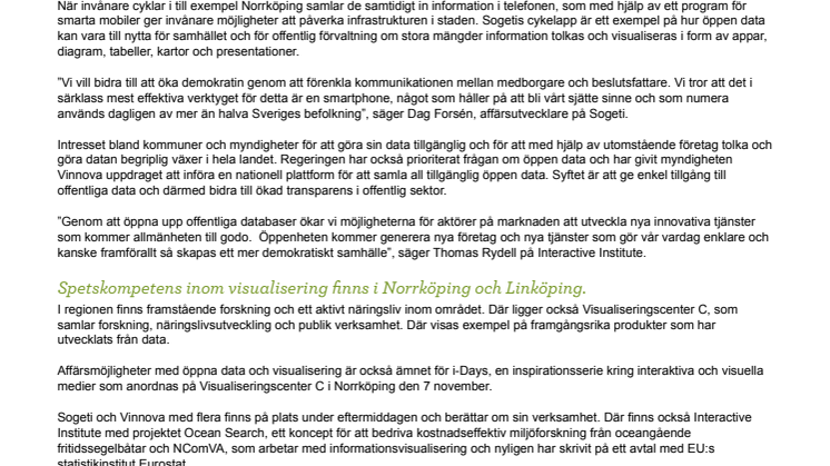 Medborgarpåverkan genom "crowdsourcing" i Norrköping
