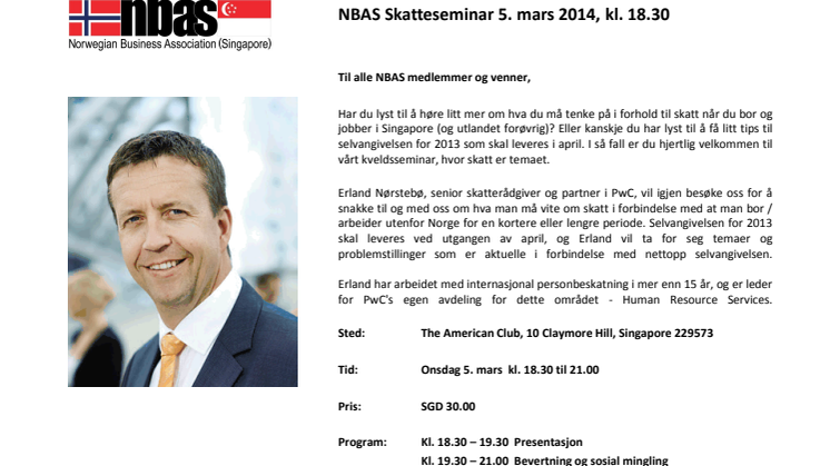 2014-03-05 Norwegian Tax Laws / Norske skatteregler ved bosettelse/arbeidsopphold i utlandet