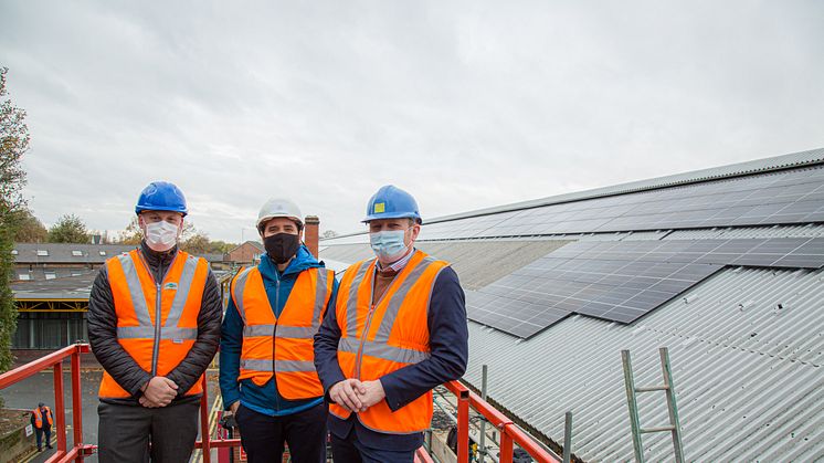 A trial project has seen London’s Streatham Hill depot turned into a local source of renewable energy. More images below.