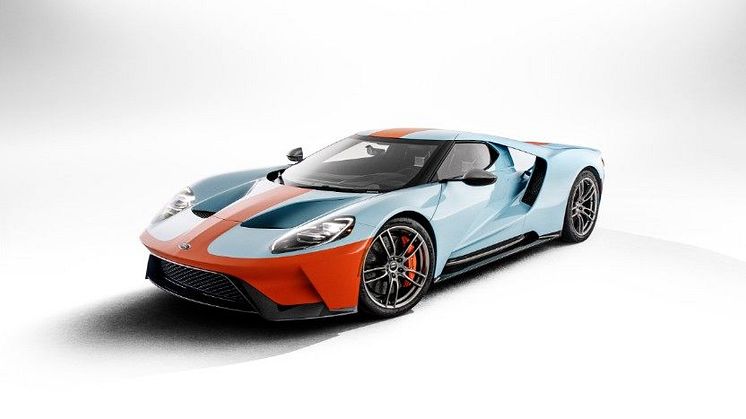 Nya 2019 Ford GT Heritage Edition hedrar motorsportens mest kända färgschema