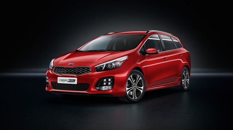 Kia presenterar nya uppgraderade cee'd