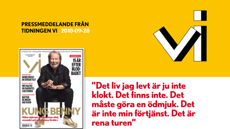 Benny Andersson: ”Girigheten har tagit över”.