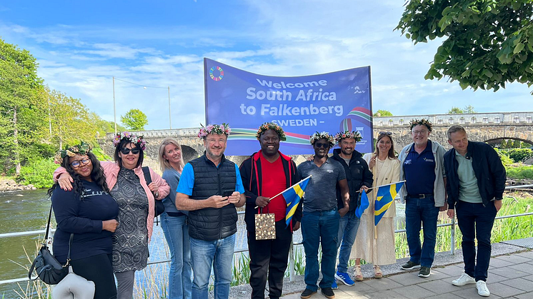 Group pic visit to Falkenberg june 2023