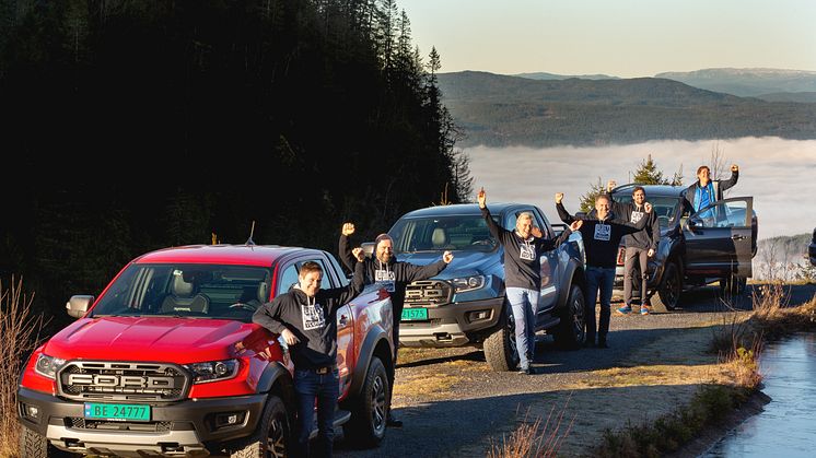 Ford Ranger Mest solgte pickup 2020