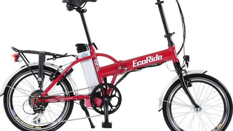 EcoRide elcyklar - Flexible "Hopfällbar elcykel"