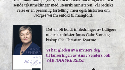 Invitasjon Anne Sender