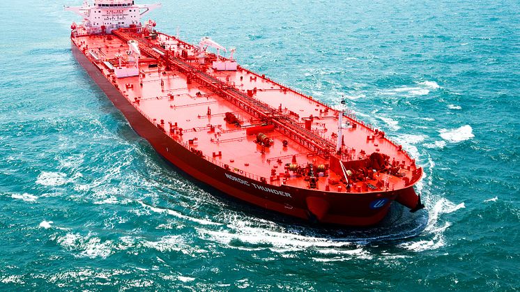 Active Shipping is installing Sealink VSAT on its tanker and bulk carrier fleet (Nordic Thunder pictured)