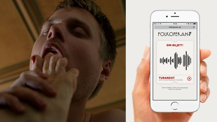 Kom för att komma - en app där du via ett urvrål kan vinna biljetter till Folkoperan