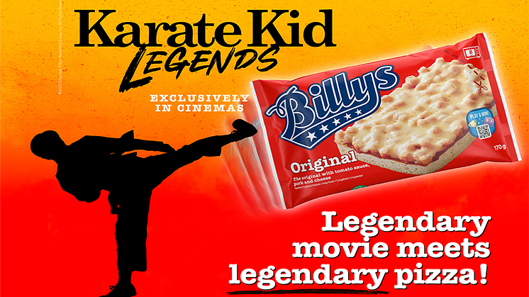 Billys samarbetar med nya Karate Kid Legends-filmen 