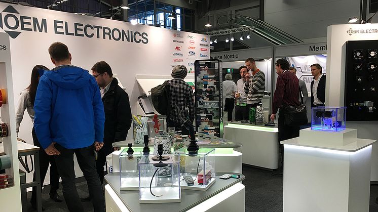 OEM Electronics ställer ut på S.E.E. i Kista 24-26 April.