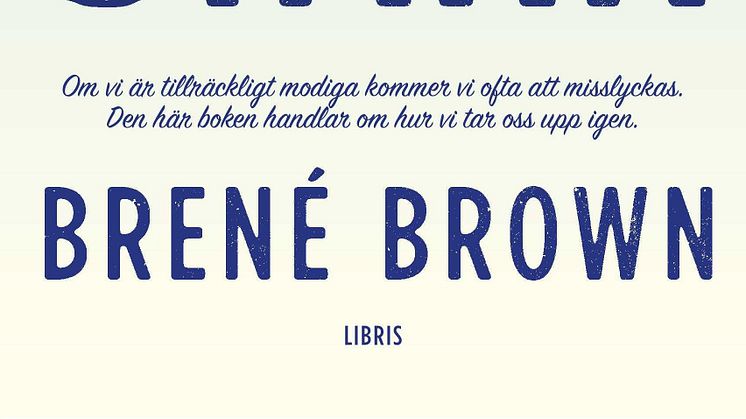 Omslagsbild: Resa sig stark (Brené Brown)