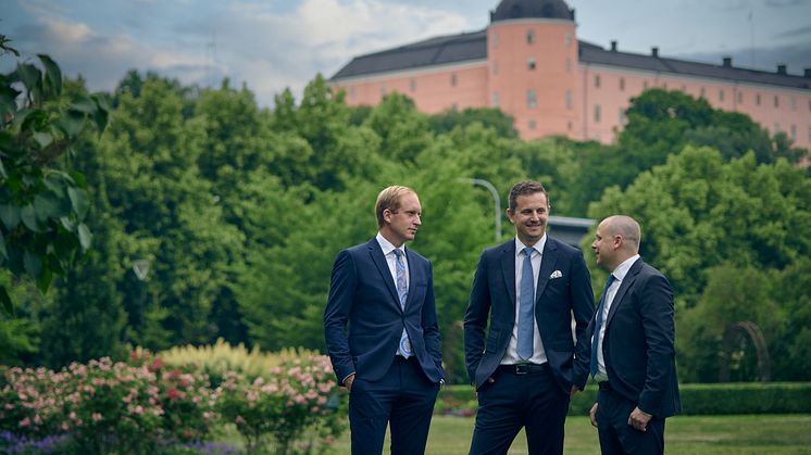 Från vänster: Marcus Höglund, Andreas Ödman och Robin Gelinder
