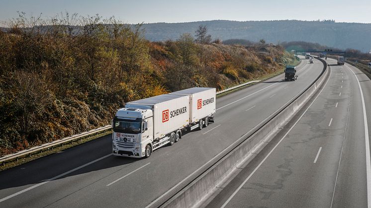 DB Schenker tilbyr grenseløs transport over hele Europa.