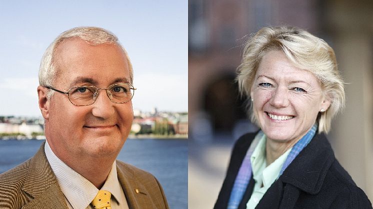 Sten Nordin och Ulla Hamilton (M) i dag på DN Debatt Sthlm: "Stockholms snabba tillväxt kräver ändrade trafikvanor"