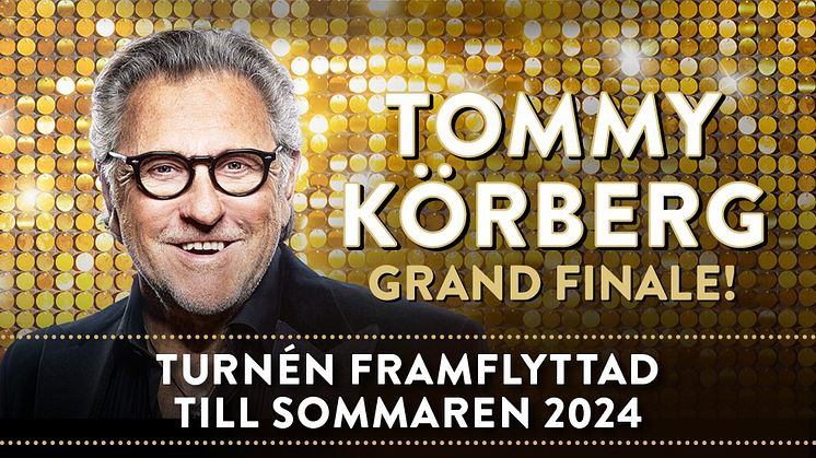 Nytt datum för Tommy Körbergs show i Dalhalla