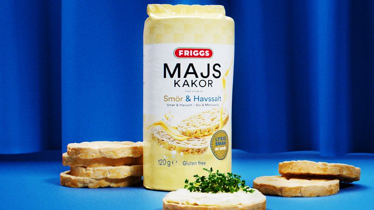 Friggs nya smak Smör & havssalt ger dig ett smakrikt snack för alla tillfällen.