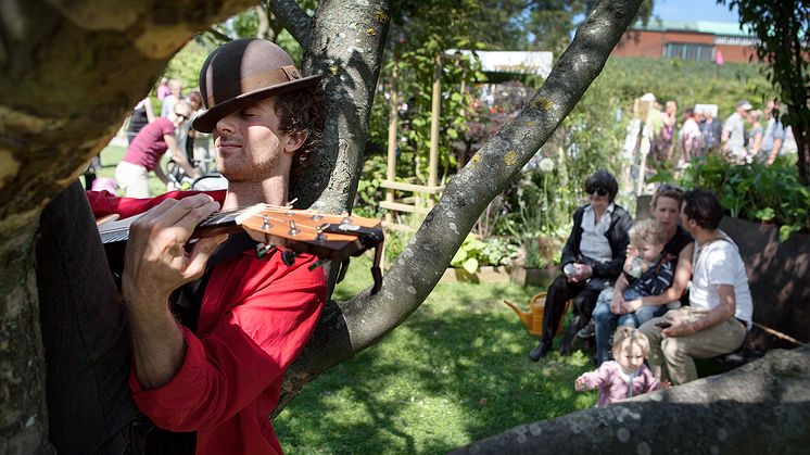 Malmö Garden Show - musik under trädkronorna