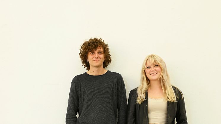 Simon Wadsted och Sara Ekholm Eriksson. Foto: Christofer Dracke.