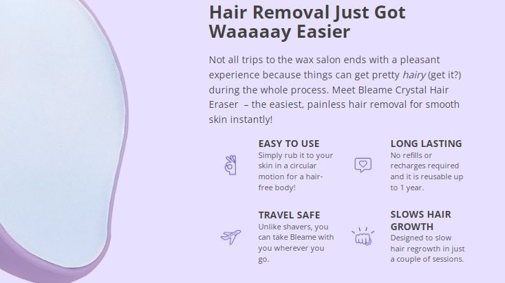 Bleame Hair Eraser Reviews - Does Bleame Hair Removal Work? Latest Info 2022
